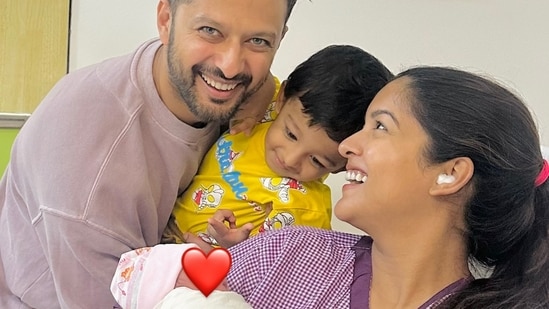 On Tuesday night, Ishita Dutta and Vatsal Sheth took to Instagram to announce the arrival of their second child. Actors Ishita Dutta and Vatsal Sheth are over the moon with joy. The couple welcomed their second child, a baby girl, and announced the happy news to their fans through a sweet Instagram post. Also read: Vatsal Sheth pens heartfelt note for new mom Ishita Dutta on her birthday: ‘Here’s to a beautiful journey'