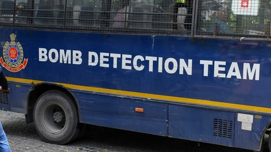 Over 50 schools in Delhi received bomb threat emails on Wednesday, with claims of high-yield C4 bombs being placed in their premises, days after a similar threat, which later turned out to be hoax, rattled across schools in the city. A group that identified itself as ‘Terrorisers 111 group' claimed to have planted explosives including high-yield C4 bombs and timed charges in classrooms, auditoriums, staff rooms, and school buses, according to the threat email cited by ANI.