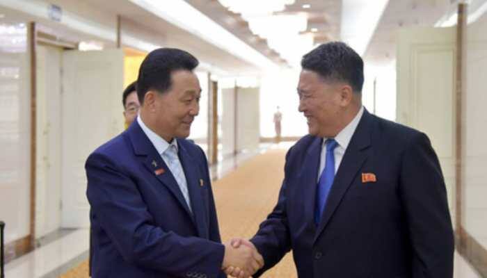 Pak In-chol, chairman of North Korea's Supreme People's Assembly, has held talks with his counterparts from Russia and three other countries in Geneva, Switzerland, on the sidelines of a global meeting of assembly chiefs, state media reported Sunday.