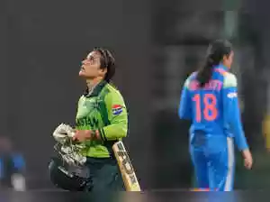 Pakistan's Sidra Amin received a reprimand and one demerit point from the ICC. This followed a breach of the Code of Conduct during the Women's World Cup match against India. Amin hit her bat forcefully on the pitch after being dismissed. The incident occurred in the 40th over of Pakistan's innings. She admitted the offense, avoiding a formal hearing.Pakistan's Sidra Amin received a reprimand and one demerit point from the ICC. This followed a breach of the Code of Conduct during the Women's World Cup match against India. Amin hit her bat forcefully on the pitch after being dismissed. The incident occurred in the 40th over of Pakistan's innings. She admitted the offense, avoiding a formal hearing.Pakistan batter Sidra Amin was on Monday reprimanded and handed one demerit point by the ICC for breaching its Level 1 of Code of Conduct during the Women's World Cup match against India here.<br><br> Amin waged a lone battle for Pakistan in a one-sided contest with a knock of 81 before her team was bowled out for 159 in reply to India's 247 at the R Premadasa Stadium on Sunday. Pakistan lost the match by 88 runs.<br><br>