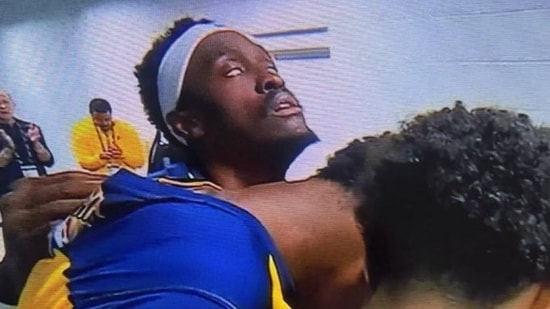 Pascal Siakam appeared to be summoning a greater power, at least that's what fans say, at the Indiana Pacers' huddle ahead of Game 6 Pascal Siakam appeared to be summoning a greater power, at least that's what fans say, at the Indiana Pacers' huddle ahead of Game 6 vs the Oklahoma City Thunder on Thursday. Videos and photos of the Cameroonian star have now gone viral on social media, with fans convinced that the Pacers will manage to set up a Game 7.