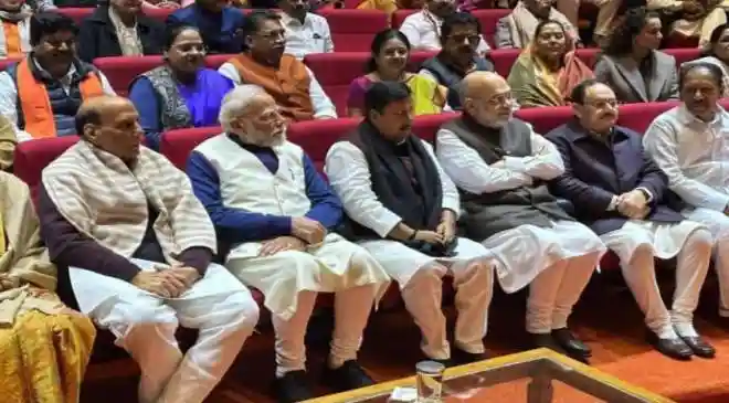 PM Modi chairs key NDA parliamentary party meeting