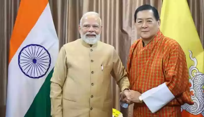 PM Modi Meets Bhutan’s Fourth King