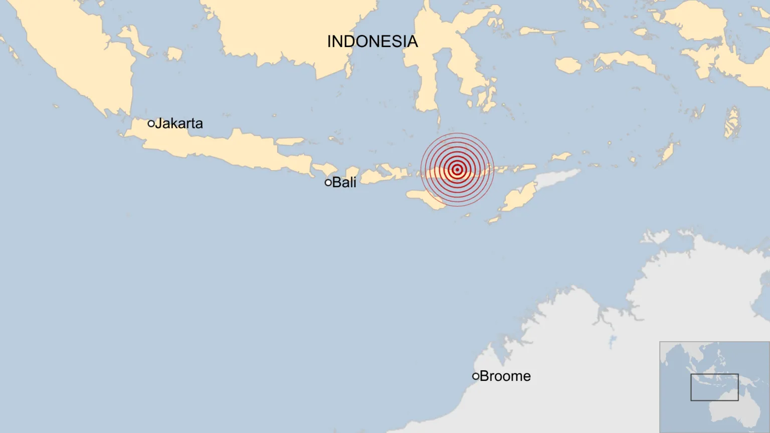 Powerful 7.7-magnitude earthquake kills at least 20 in Indonesia