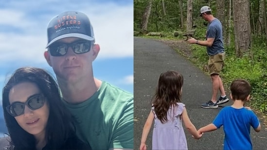 Preity Zinta's Father's Day post featured Gene Goodenough and their kids Jai and Gia. Check it out here. Actor Preity Zinta, on Father's Day, shared an adorable post featuring her husband Gene Goodenough and their twins Jai Goodenough and Gia Goodenough. Taking to Instagram, Preity shared photos from their family's day out. (Also Read | Preity Zinta misses ‘pati parmeshwar’ Gene Goodenough, shares adorable pic with him; fans think he looks like Brett Lee)