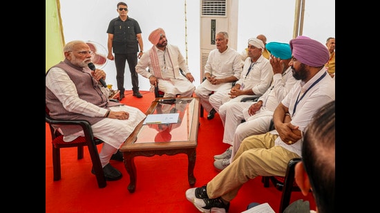 Prime Minister Narendra Modi on Tuesday unveiled a series of sector-specific announcements aimed at reviving Punjab in the aftermath of the devastating floods. Apart from the ₹1,600 crore financial assistance, the PM outlined a comprehensive set of measures to support water sustainability, housing reconstruction and education for those affected by the disaster.