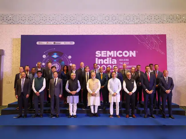 Prime Minister Narendra Modi pitched India as the most promising destination for semiconductor designing and manufacturing on Wednesday at a CEO roundtable with international and domestic executives from the semiconductor sector, people in the know said.<br><br>The Prime Minister, along with electronics and information technology minister Ashwini Vaishnaw and minister of state Jitin Prasada, met close to 25 industry leaders, including global CEOs Christophe Fouquet of ASML, Kai Beckmann of Merck, Tim Archer of Lam Research and Tokyo Electron' Toshiki Kawai during the roundtable.<br><br>Tata Electronics CEO Randhir Thakur, L&T Semiconductor Tech chief Sandeep Kumar, Micron senior vice-president Gursharan Singh and Prabhu Raja, who is president of Semiconductor Products Group at Applied Materials, were among the other top executives who attended the meeting. Officials from Invest India, industry groups India Electronics & Semiconductor Association and Electronic Industries Association of India, and Celesta capital which launched a $1 billion Deeptech fund aimed at India were also present. <br><br>Taking to social media platform X, the PM spoke about the interaction.
