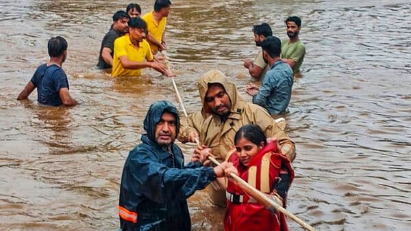 Rajasthan rains: Chittorgarh, Baran, Tonk, Sawai Madhopur, Jhalawar, Kota, Bundi, Dungarpur and Bhilwara districts will observe a school holiday on Saturday, a day after incessant rainfall caused flooding and waterlogging at several regions across Rajasthan, PTI reported. This school closure comes amid India Meteorological Department's (IMD) red alert for heavy rainfall on August 23,