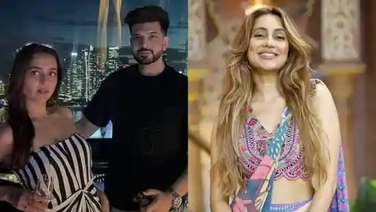 Recently, Anusha Dandekar claimed that she was cheated on by her ex-boyfriend during a dating app promotion, leading the internet to speculate that she was referring to Karan Kundrra. While Karan did hit back at Anusha's remarks, his girlfriend, Tejasswi Prakash, has now also taken a jibe at her.Recently, Anusha Dandekar claimed that she was cheated on by her ex-boyfriend during a dating app promotion, leading the internet to speculate that she was referring to Karan Kundrra. While Karan did hit back at Anusha's remarks, his girlfriend, Tejasswi Prakash, has now also taken a jibe at her.On Thursday, Tejasswi took to Instagram to wish her boyfriend Karan a happy birthday. The actress shared some unseen, goofy pictures and videos with Karan, flaunting their romance and bond on social media. However, what caught everyone's attention was Tejasswi's caption. Alongside the photos, she wrote, “The only right swipe he does now 🤣🤣🤣 To the man of my dreams, happy birthday @kkundrra.” Karan replied to her post, commenting, “Didi ko kyon toda 🤣😘🔥.”