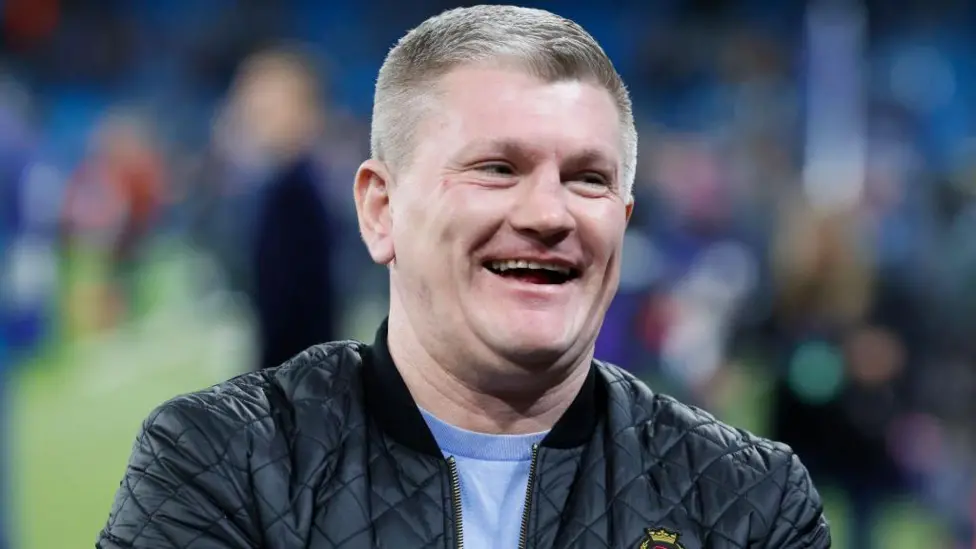 Ricky Hatton's family has paid tribute to the former world champion, who was found dead at the age of 46 at his home in Manchester on Sunday.</b>