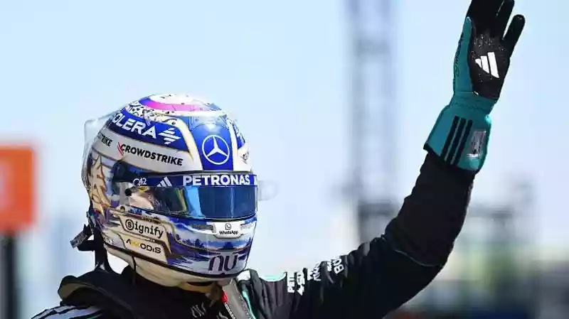 Russell wins eventful Chinese GP sprint race