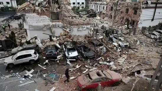 Russia launched hundreds of drones and missiles on the Ukrainian capital Kyiv early Sunday, killing 3 people, marking one of its most intense aerial assaults since the start of the full-scale war, Ukrainian authorities said. Ukrainian Foreign Minister Andrii Sybiha said Russia had launched a