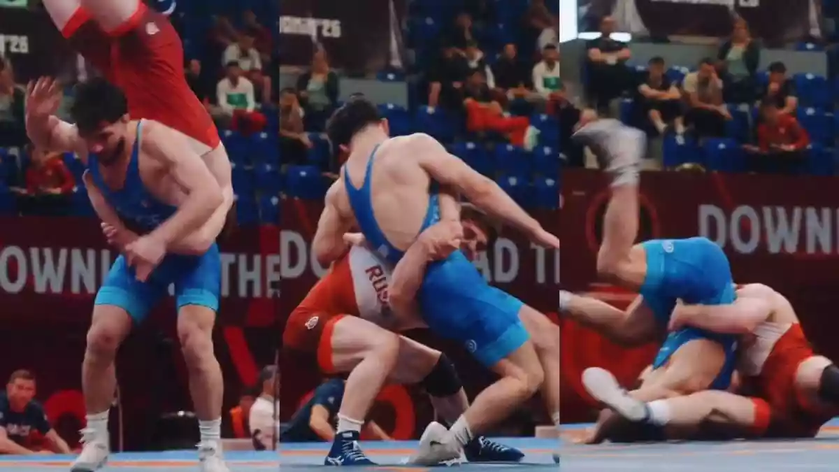 Russian Wrestler Pulls Off Infamous