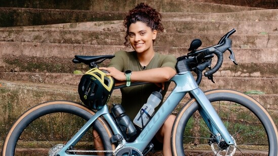 Saiyami Kher is gearing up to participate in her second Half Ironman race in Sweden and the actor talks about the increased pressure of it after the first race Come July 6 and Saiyami Kher will be taking part in her second half Ironman race in Sweden. The actor has already left for the event and has some mixed emotions running. “This time around, actually I'm a little more nervous. It's like growing up. When you're young, you don't have fears, but when you start getting experiences, then those fear start setting in,” she says.