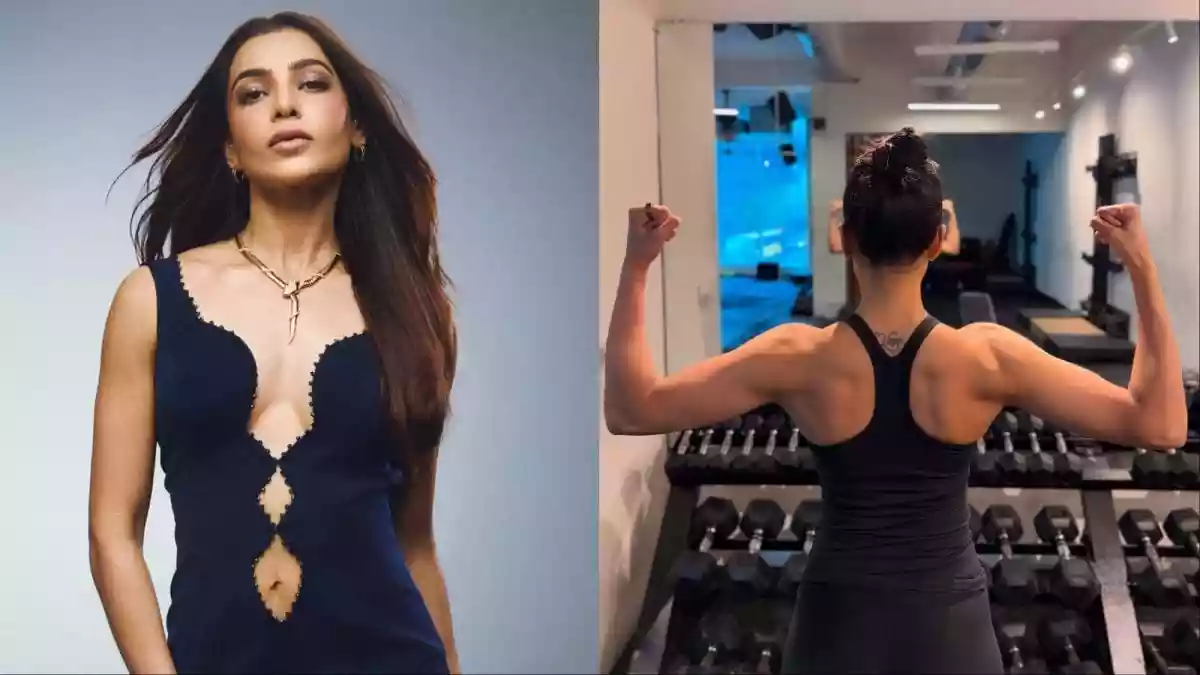 Samantha Ruth Prabhu Shows Off Her Toned Back