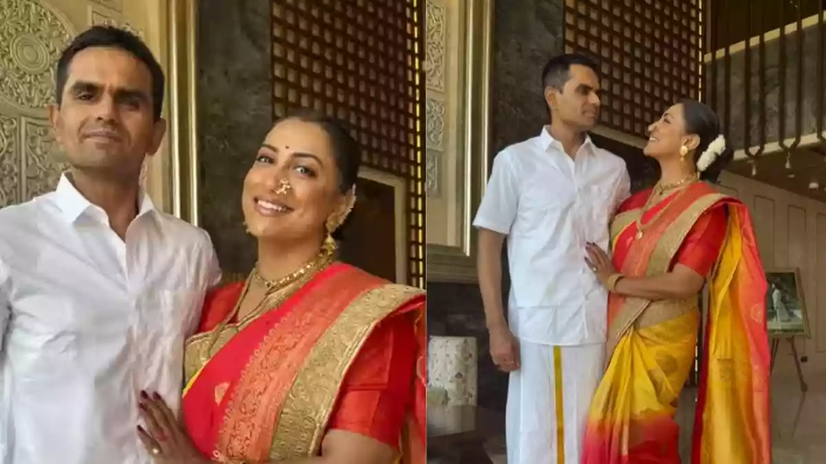 Sameer Wankhede, the former NCB officer who once led the famous Aryan Khan drug case, is again in the news, but this time for a strange reason. Years ago, he made headlines for arresting Shah Rukh Khan's son, but later, Aryan was proven innocent. Now, following the release of Aryan's first web series, The Ba***ds of Bollywood, a scene featuring a man resembling Wankhede has become a hot topic, which many say mocks the ex-officer.Sameer Wankhede, the former NCB officer who once led the famous Aryan Khan drug case, is again in the news, but this time for a strange reason. Years ago, he made headlines for arresting Shah Rukh Khan's son, but later, Aryan was proven innocent. Now, following the release of Aryan's first web series, The Ba***ds of Bollywood, a scene featuring a man resembling Wankhede has become a hot topic, which many say mocks the ex-officer.Amid this, Wankhede's wife, Kranti Redkar, shared a happy video of them visiting a temple, but the post sparked confusion.<strong>Kranti Redkar's Temple Video Sparks Confusion Online</strong>