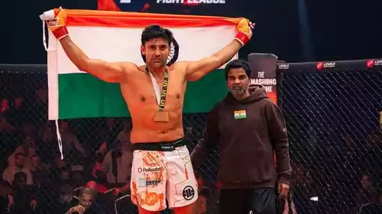 Sangram Singh secures his second career win as Tunisian fighter taps out