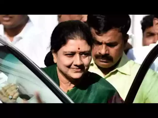 Sasikala announces name of her political party