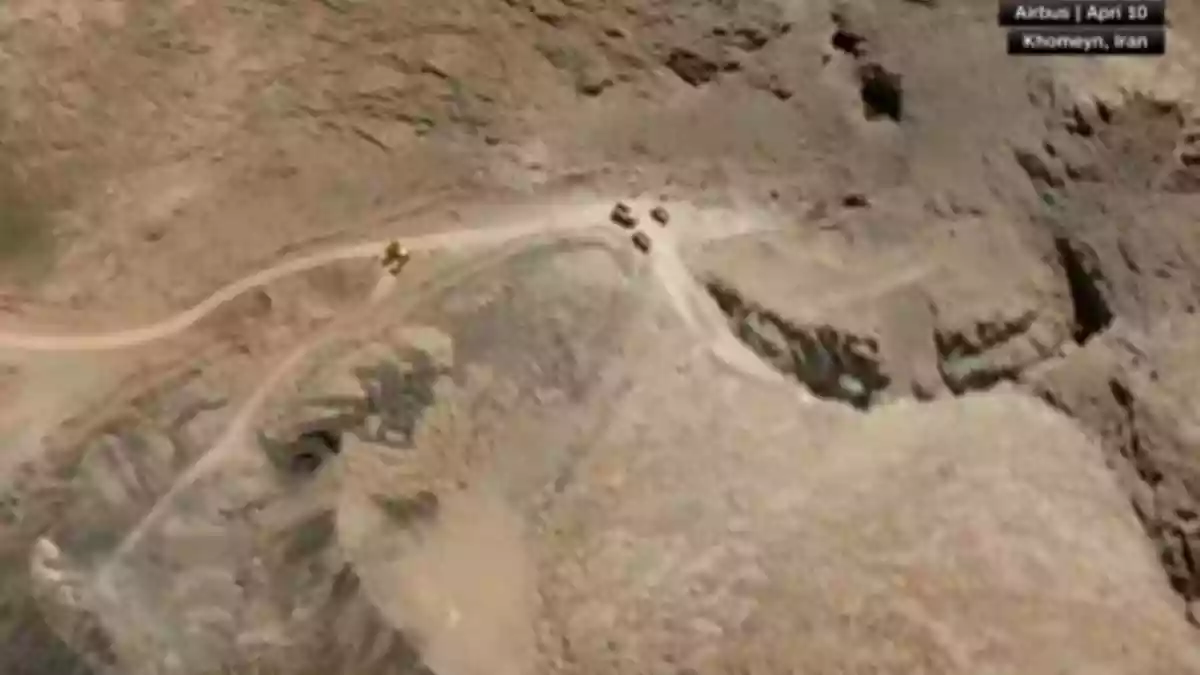 Satellite Images Show Iran Restoring Underground Missile Sites Hit By US-Israel Strikes