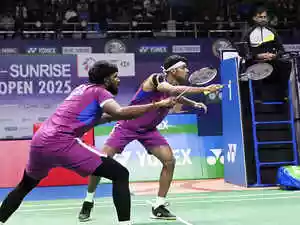 Satwik-Chirag save four championship points before settling for Thailand Open runner-up finish