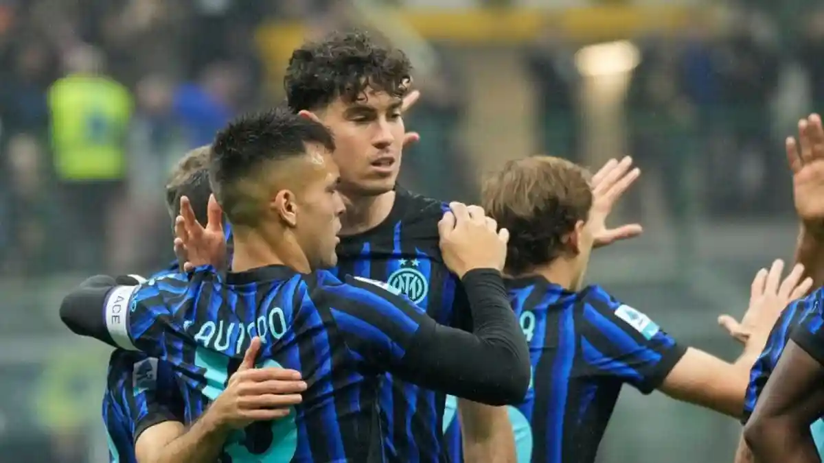 Serie A giants Inter Milan coasted to a 4-1 win on Saturday at the San Siro to take their points tally for the season to 12, on par with table-toppers AC Milan, holders Napoli and AS Roma. Lautaro Martinez, Ange-Yoan Boney, Federico Dimarco and Nicolo Barella all netted for the Nerrazurri, while Federico Bonazzoli grabbed a late consolation for Cremonese.