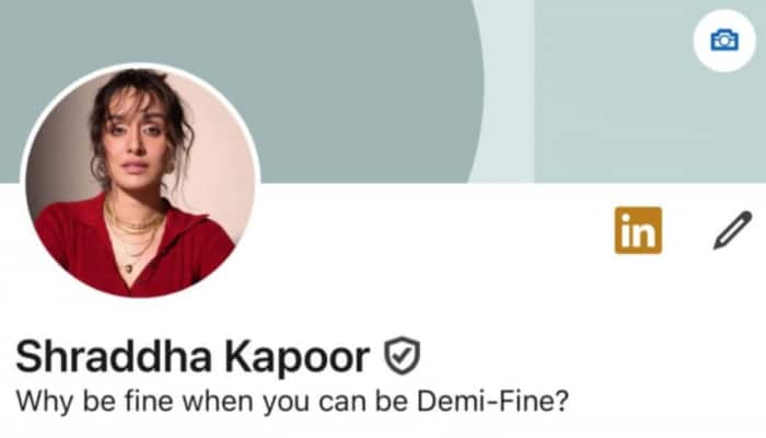 Shraddha Kapoor makes her LinkedIn debut after her account was flagged as ‘Fake' Mumbai: Actress Shraddha Kapoor has finally made her debut on LinkedIn after her account was flagged as 'fake' by the professional networking platform. Taking to the stories section of her official Instagram handle, the 'Stree' actress wrote,