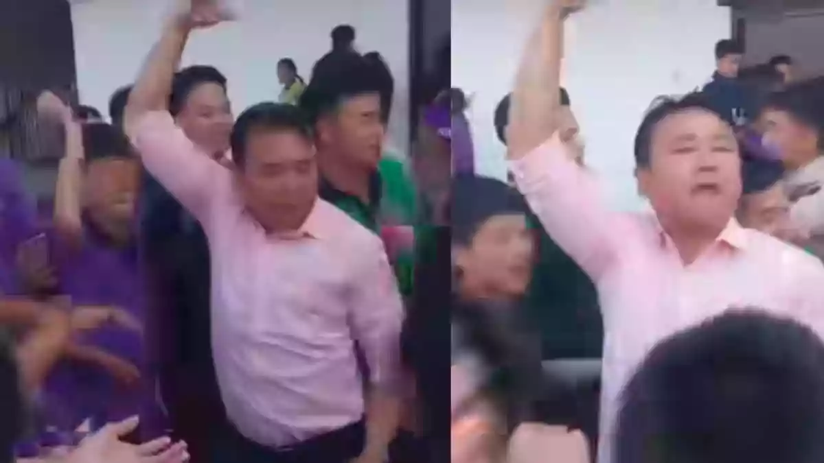 Sikkim Teacher Joins Students