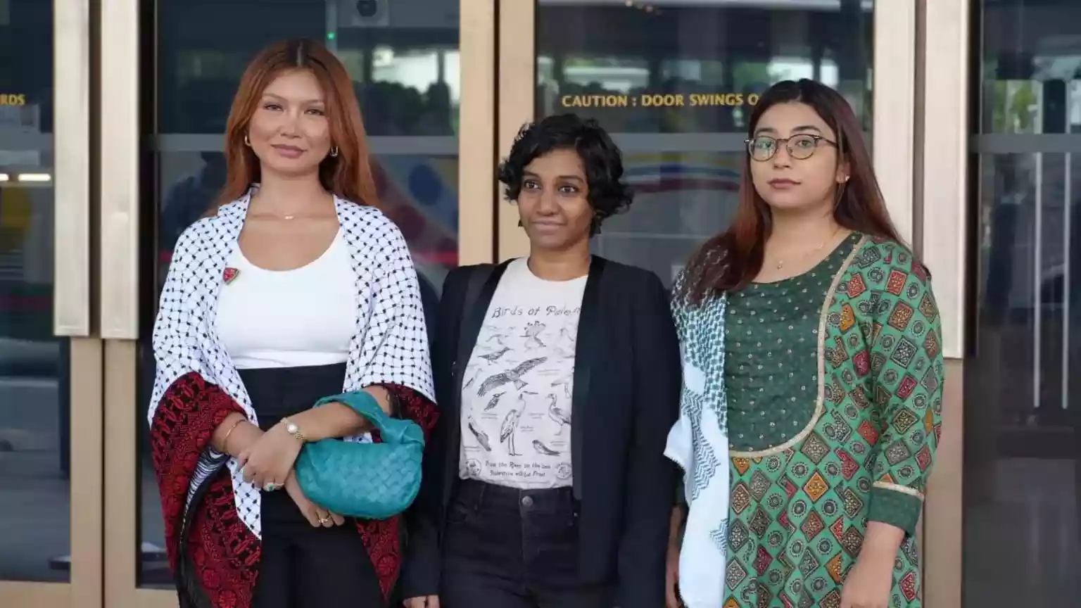 Singapore court fines women for pro-Palestinian walk