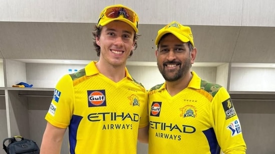 South Africa rising star Dewald Brevis opened up sharing dressing room with legendary Mahendra Singh Dhoni at Chennai Super Kings in the last season of IPL. The Proteas youngster went unsold in the mega auction, but CSK signed him mid-season as a replacement player. He instantly became the fan favourite with a couple of crucial knocks. The right-hander Brevis hammered 225 runs in just 6 matches last season at a blistering strike rate of 180.00, featuring two half-centuries that showcased his power-hitting ability. His ability to take on bowlers in the middle overs impressed the management, making him a strong contender for retention by the five-time champions.