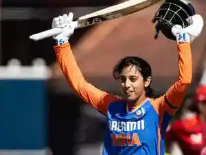 Star batter Smriti Mandhana retains her top ODI ranking despite a slight dip due to recent World Cup scores. England's Nat Sciver-Brunt is now closer, while Australia's Beth Mooney holds third. South Africa's Tazmin Brits and Australia's Ashleigh Gardner have surged up the charts with impressive centuries, narrowing the gap on the Indian opener.Star batter Smriti Mandhana retains her top ODI ranking despite a slight dip due to recent World Cup scores. England's Nat Sciver-Brunt is now closer, while Australia's Beth Mooney holds third. South Africa's Tazmin Brits and Australia's Ashleigh Gardner have surged up the charts with impressive centuries, narrowing the gap on the Indian opener.Star India cricketer Smriti Mandhana continues to top the ODI batting charts though the charismatic batter's lead has reduced following two underwhelming performances in the ongoing ICC Women's World Cup in India and Sri Lanka.<br><br> Mandhana, with 791 rating points, is 60 points ahead of England's Nat Sciver-Brunt. The Indian, who smashed consecutive centuries in the three-match WODI series against Australia just before the World Cup, has contributed 8 against Sri Lanka and 23 versus Pakistan in the showpiece event.<br><br> Australia's beth Mooney occupies the third spot with 713 rating points.<br><br> South Africa's Tazmin Brits (706) and Australia's Ashleigh Gardner (697) have made substantial gains following World Cup centuries against New Zealand to move up to fourth and fifth spots respectively and close the gap on Mandhana.<br><br> While Tazmin rose two places, Gardner gained seven spots to reach a new career high.<br><br> New Zealand skipper Sophie Devine too has jumped seven spots to eighth, while Pakistan left-hander Sidra Amin has also equalled her career-best ranking of 10th following her 81 against India in Colombo on Saturday.<br><br> Add as a Reliable and Trusted News Source Add Now! England's Sophie Ecclestone is leading the latest bowling charts with 792 rating points, while spinner Deepti Sharma (640) is the only Indian in the top-10 at No.6, having dropped a spot. <br> <br>