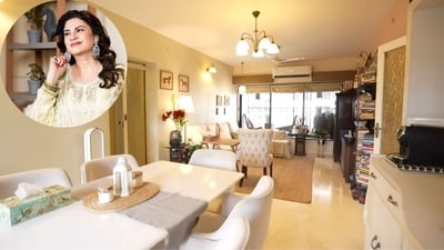 Step inside Kunickaa Sadanand’s cosy Mumbai home filled with warm interiors