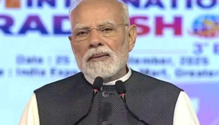Stressing that the government is doubling down on its efforts towards the ‘Make in India' initiative, PM Modi said that we aim to make 'chips to ships' in the country. <strong>New Delhi</strong>: Stressing that the country must become self-reliant, Prime Minister Narendra Modi on Thursday said that despite global uncertainties, India's growth remains resilient and remarkable.