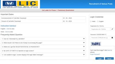 <strong>LIC AAO Admit Card:</strong> The Life Insurance Corporation of India (LIC) has released the admit card for the recruitment exam of Assistant Administrative Officer (AAO). Candidates can download the LIC AAO Admit Card by visiting LIC's official website, licindia.in. As per the official notification, the exam is slated to be held on October 3, 2025, which is also the last date to download the hall tickets.