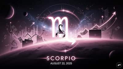<strong>Scorpio Daily Horoscope Today, August 22 2025: </strong>Ganesha says today will be a very promising day for you financially. You will get a golden opportunity to implement your financial plans. You can implement your plans well to earn more money in your business. You will get good profits in your business and can plan well to take your business forward. You will get a chance to provide benefits worth crores to your company. Important discussions will be successful, and you will remain involved in traditional family activities.