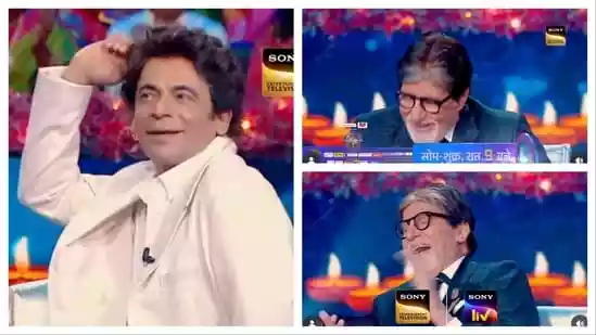 Sunil Grover's antics on KBC leave Amitabh Bachchan wheezing