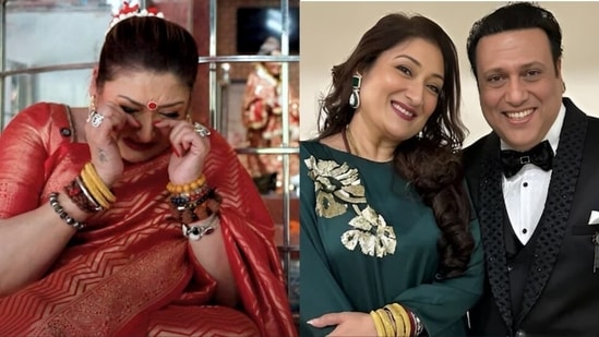 Sunita Ahuja, wife of actor Govinda, has shared her first-ever video as she entered the world of vlogging. Taking to her YouTube channel, Sunita shared an over 20-minute-long video in which she travelled to Chandigarh from Mumbai to visit the Maa Mahakali and Kal Bhairav temples.