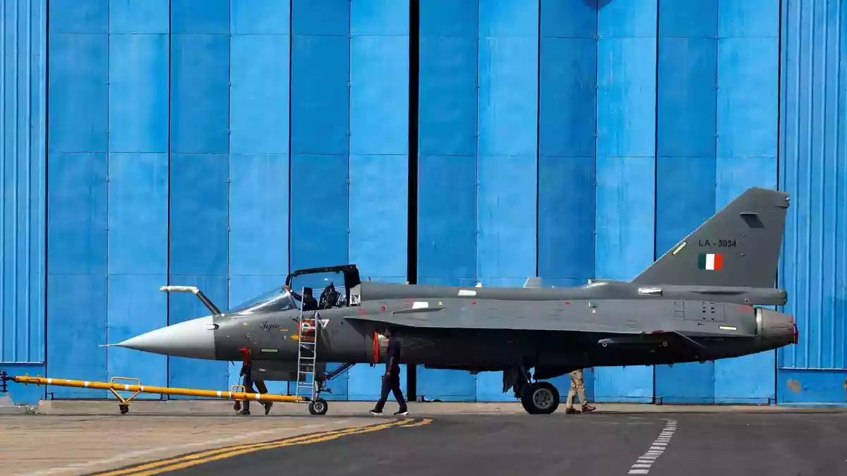 Tejas jet suffered damage to airframe while landing at frontline air base