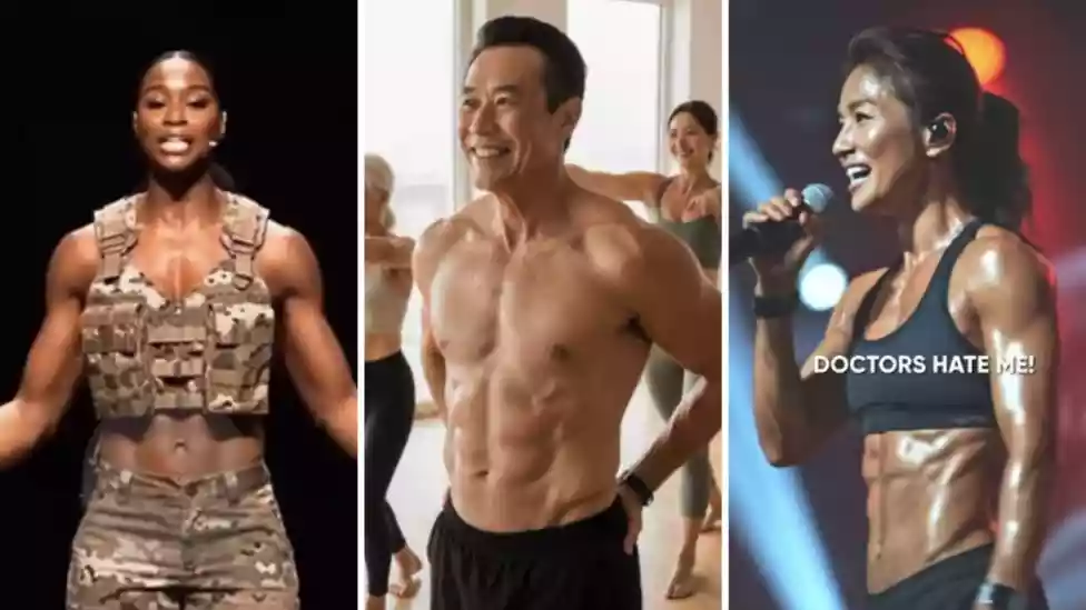 The AI fitness instructors selling unreal gains