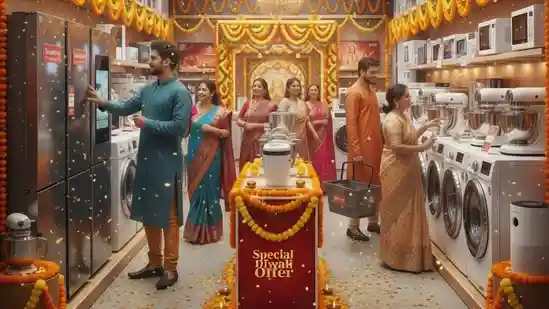 The Amazon Diwali Sale 2025 has opened up new opportunities for those looking to refresh their homes with smarter and more efficient appliances. As part of one of Amazon's biggest festive sale events of the year, customers across India can grab major discounts on a range of home essentials, from microwaves and refrigerators to washing machines and robot vacuums. Here's a quick look at some of the most attractive appliance deals available right now.The Amazon Diwali Sale 2025 has opened up new opportunities for those looking to refresh their homes with smarter and more efficient appliances. As part of one of Amazon's biggest festive sale events of the year, customers across India can grab major discounts on a range of home essentials, from microwaves and refrigerators to washing machines and robot vacuums. Here's a quick look at some of the most attractive appliance deals available right now.This convection microwave from IFB supports baking, grilling, and reheating — ideal for daily cooking needs. The touch keypad is easy to use and clean, while the antibacterial cavity ensures hygiene. The appliance includes features such as auto-defrost, multi-stage cooking, overheating protection, and a child safety lock. It is available during the Amazon Diwali Sale at Rs. 9,990.