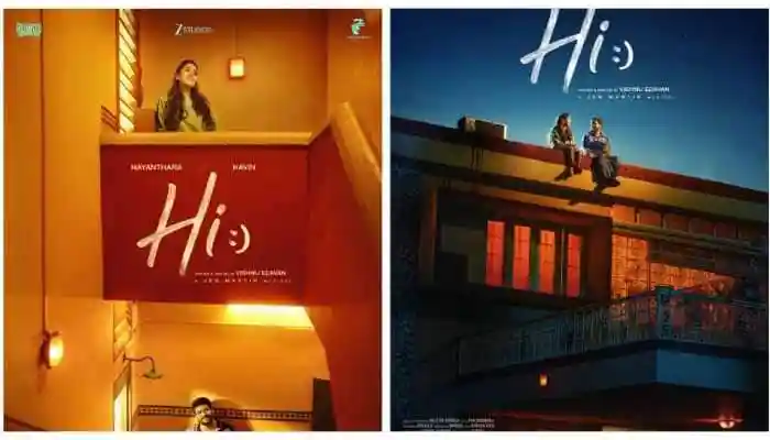 The first-look posters for the Nayanthara and Kavin-starrer Hi, the directorial debut of Lokesh Kanagaraj's protégé Vishnu Edavan, have been released. Chennai: The makers of director Vishnu Edavan's eagerly awaited romantic entertainer 'Hi', featuring actors Nayanthara and Kavin in the lead, on Thursday released the first look poster of the film, much to the delight of fans and film buffs. <br> <br> The film, which is being jointly produced by Zee Studios South, The Rowdy Pictures and Seven Screen Studios, will also feature a host of actors including K Bhagyaraj, Prabhu, Radhika, Sathyan, Adithya Kathir and Kureishi among others.The first-look posters for the Nayanthara and Kavin-starrer Hi, the directorial debut of Lokesh Kanagaraj's protégé Vishnu Edavan, have been released. Chennai: The makers of director Vishnu Edavan's eagerly awaited romantic entertainer 'Hi', featuring actors Nayanthara and Kavin in the lead, on Thursday released the first look poster of the film, much to the delight of fans and film buffs. <br> <br> The film, which is being jointly produced by Zee Studios South, The Rowdy Pictures and Seven Screen Studios, will also feature a host of actors including K Bhagyaraj, Prabhu, Radhika, Sathyan, Adithya Kathir and Kureishi among others.