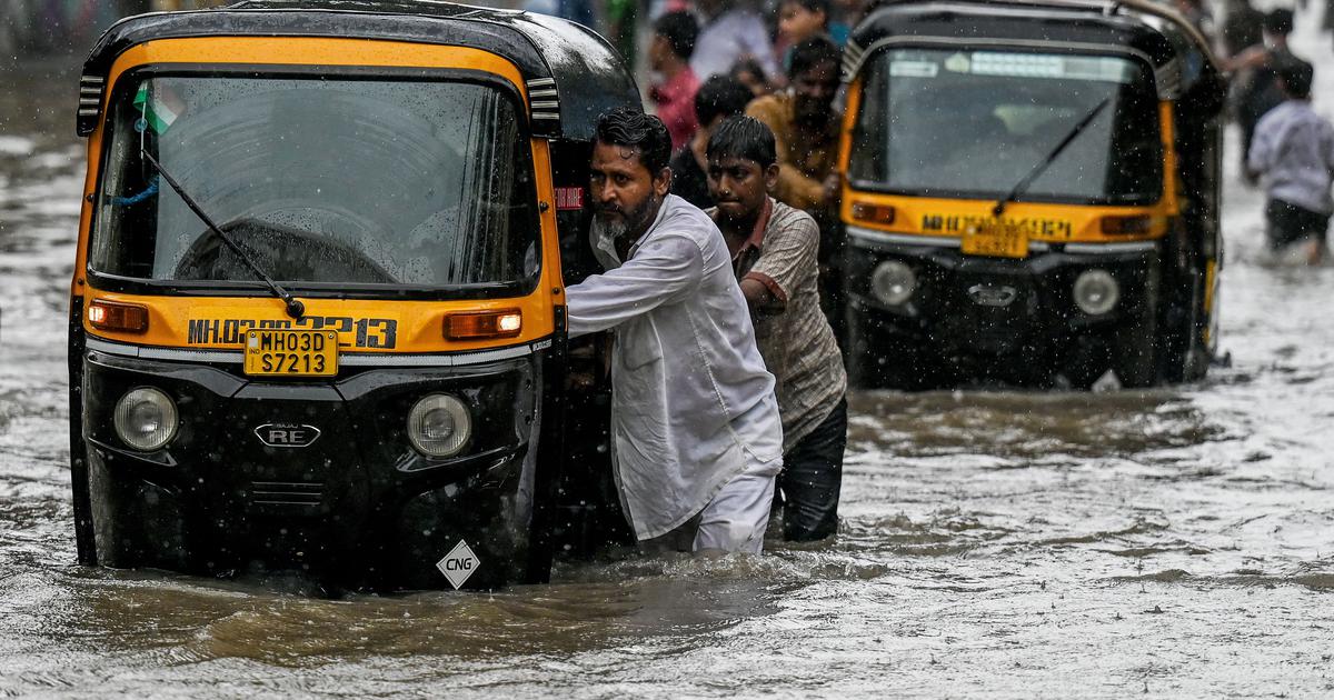 The India Meteorological Department on Monday issued a red alert for Mumbai and its suburbs for the next two days, warning of heavy rainfall. The city has been receiving heavy rains over the past three days as well. Residents were on Monday advised to avoid stepping out unless necessary.