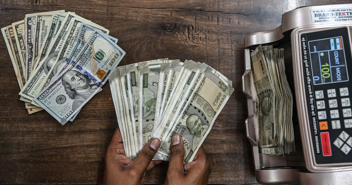 The Indian rupee on Tuesday closed at an all-time provisional low of 88.75 against the United States dollar, amid sustained foreign fund outflows after a steep hike in H-1B visa fees, PTI reported. The rupee opened at 88.41, fell to an intraday low of 88.82, and ended the day at 88.75.