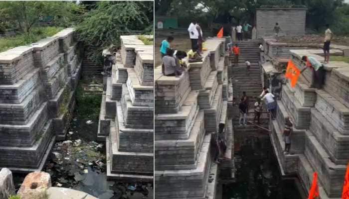 The influencer posted a video appealing to his followers to help restore the centuries-old temple well. Responding to his call, nearly 60 people gathered at the site, working together to remove waste and clear debris. Viral Video: A viral video circulating on social media has shown the brighter side of the platforms. The clip, which has been widely shared on social media platform X (formerly Twitter), has left many followers curious about the ancient temple, which has been transformed by the influencer with the help of locals. The heartwarming video of a social media influencer urging people to join him in cleaning an ancient temple well has gone viral. The clip, widely shared on social media platform X (formerly Twitter), shows how one person's initiative turned into a community movement.