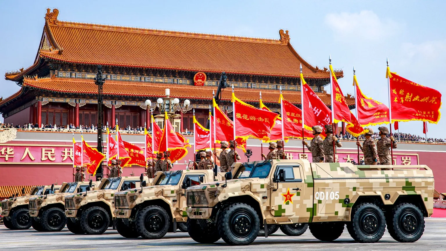 The military might of the People's Republic of China was on full display in a parade marking the 80th anniversary of the end of World War Two on Wednesday. Thousands of miles away, at the White House in Washington DC, Donald Trump was paying attention.