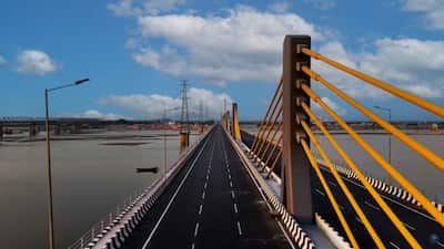 The six-lane Aunta–Simaria Ganga Bridge in Bihar may be just two kilometres long but it has the potential to cut the distance between the northern and southern parts of the poll-bound state by almost 100 km for at least heavy vehicles, an official statement from the Ministry of Roads, Transport & Highways claims.