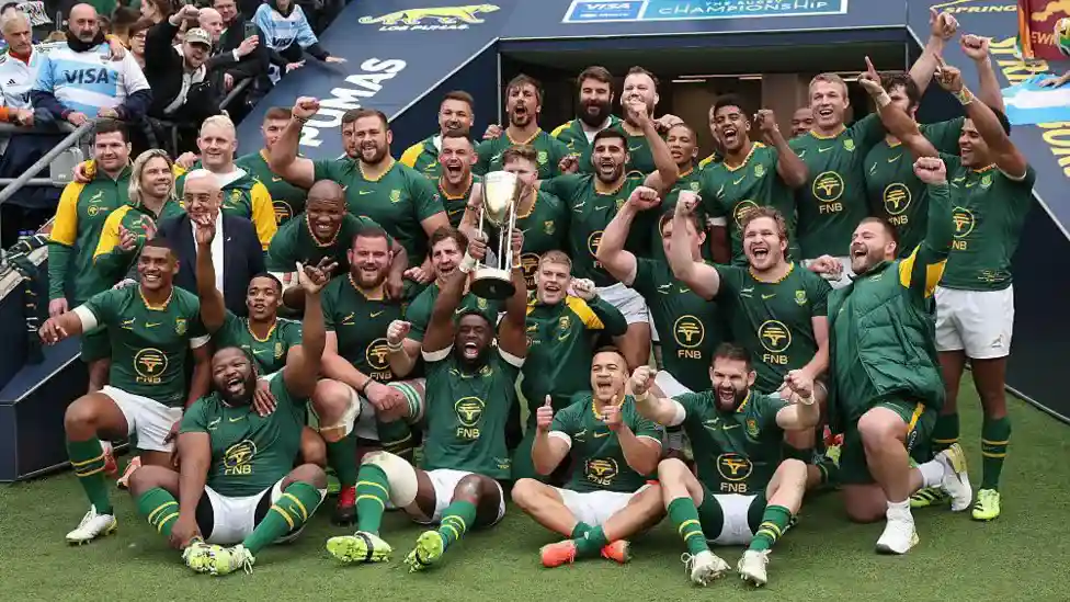 The southern hemisphere sides have wrapped up the Rugby Championship for another year.</b> South Africa defeated Argentina at Allianz Stadium in London on Saturday to claim back-to-back titles for the first time. It was a thrilling tournament that had all four sides on two wins from the opening four rounds.The southern hemisphere sides have wrapped up the Rugby Championship for another year.</b>South Africa defeated Argentina at Allianz Stadium in London on Saturday to claim back-to-back titles for the first time.It was a thrilling tournament that had all four sides on two wins from the opening four rounds.What have we learned about all four teams before they head to the northern hemisphere in November?Two wins from six will be considered a disappointment for an Argentina side who defeated all three of their opponents for the first time in last year's Rugby Championship.This year the Pumas, who joined the competition in 2012, finished bottom of the table for the first time since 2022.A first ever home victory over New Zealand in round two was the highlight for Felipe Contepomi's side.