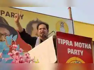 The Tipra Motha Party is upset about not being invited to Prime Minister Narendra Modi's event in Tripura. The Prime Minister inaugurated the redeveloped Tripureswari temple. Other parties like IPFT and Congress also expressed their concerns. They were also not invited to the event. The Tipra Motha Party is part of the BJP-led coalition government in the state.