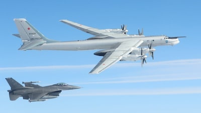 The United States military on Sunday scrambled fighter jets to intercept a Russian spy plane flying near Alaska, marking the third time in a week that US forces have responded to a Russian aircraft detected in the Alaskan Air Defence Identification Zone (ADIZ).