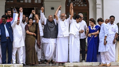 The vice-presidential election may not have decided the political future of the INDIA bloc parties, but the cross-voting has shaken many stakeholders and made them question if the effort was worth it. Largely seen as a Congress-managed campaign with the unanimous choice of B Sudershan Reddy, the Congress stamp of approval and initiative was evident. However, even after the dust has settled on the VP polls, the repercussions are expected to last longer. It casts doubt on the ability of the INDIA bloc as an alliance capable of challenging the Bharatiya Janata Party.