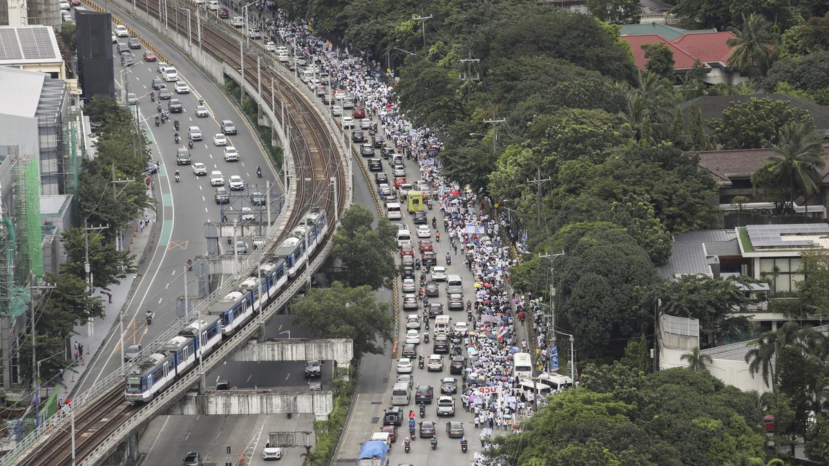 Thousands of protesters took to the streets in the Philippine capital on Sunday (September 21, 2025) to express their outrage over a corruption scandal involving lawmakers, officials and businesspeople who allegedly pocketed huge kickbacks from flood-control projects in the poverty-stricken and storm-prone Southeast Asian country.